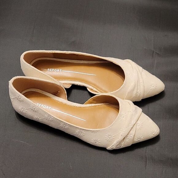 BRAND NEW REPORT POINTED D'ORSAY BALLET FLATS - Picture 8 of 15